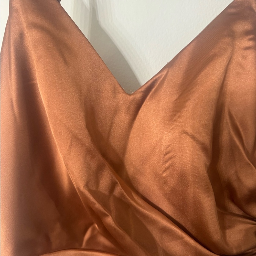 Revelry Rory Copper Satin - Picture 3 of 6